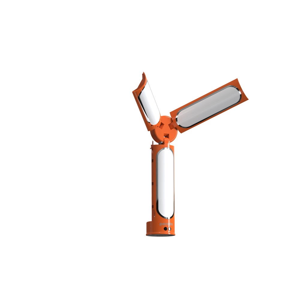 PORODO LIFESTYLE MULTI PURPOSE FOLDING LIGHT ORANGE thumbnail 3