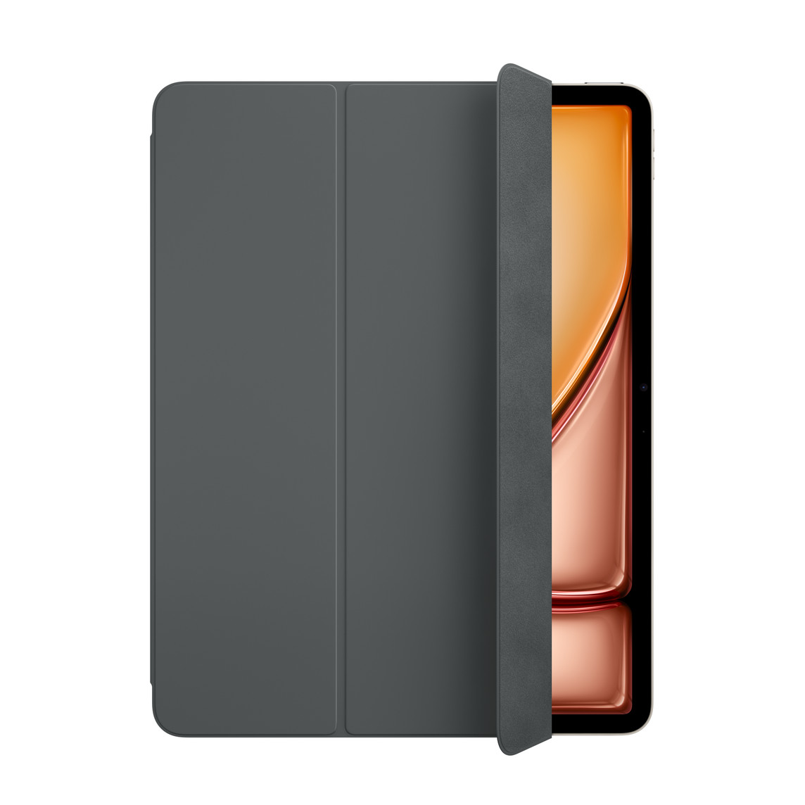 APPLE IPAD AIR 13 INCH M2 SMART FOLIO CHARCOAL GRAY CASE MWK93 thumbnail 2