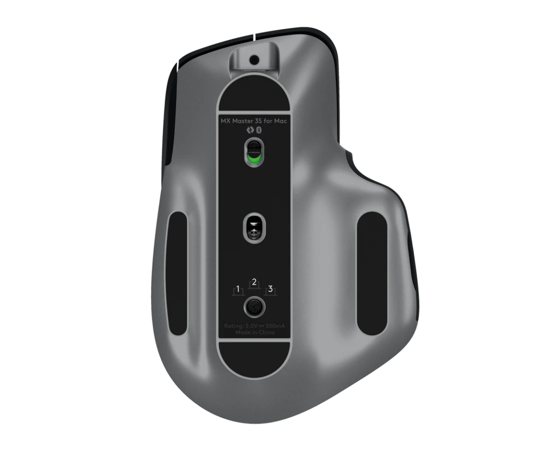 LOGITECH MX MASTER 3S WIRELESS MOUSE FOR MAC GRAY 910-006572 thumbnail 2