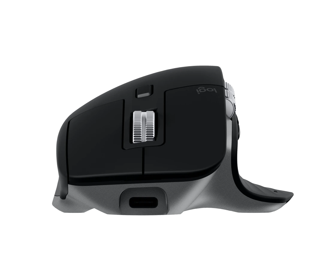 LOGITECH MX MASTER 3S WIRELESS MOUSE FOR MAC GRAY 910-006572 thumbnail 4