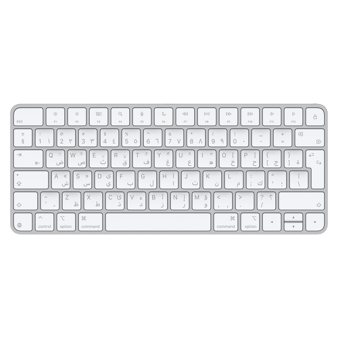 APPLE USB C MAGIC KEYBOARD SILVER ARABIC MXCL3