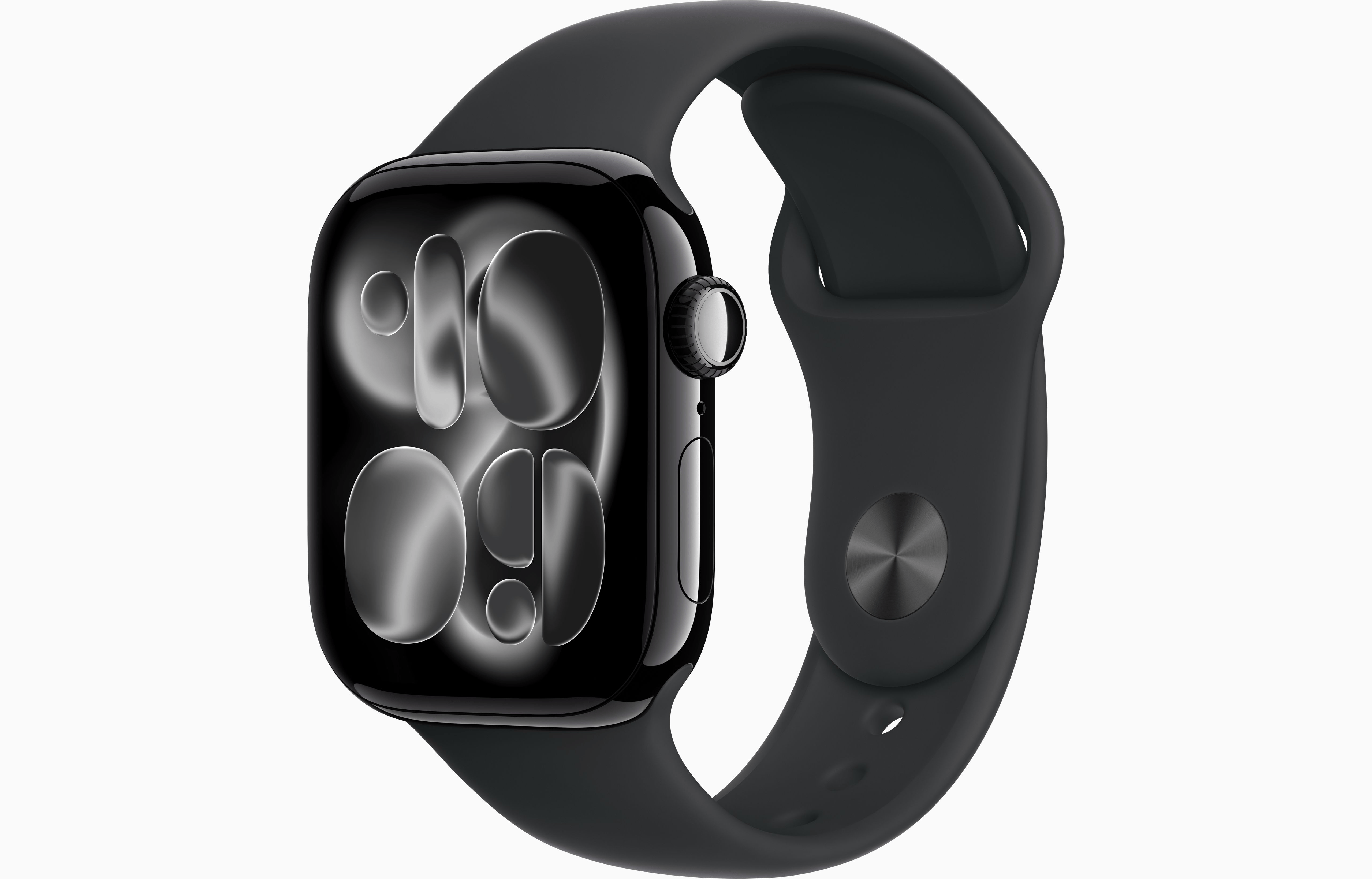 APPLE WATCH SERIES 11 GPS + CELLULAR 42MM JET BLACK ALUMINUM CASE WITH BLACK SPORT BAND ML MF834