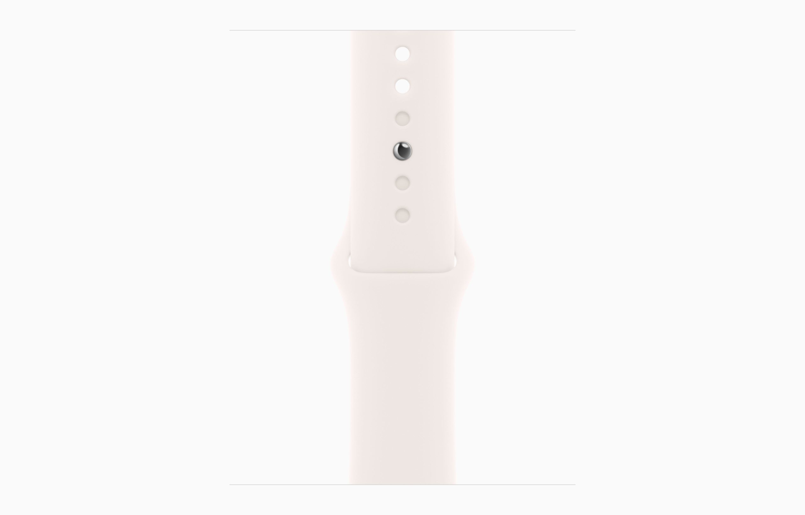 APPLE WATCH SERIES 11 GPS 42MM 2025 ROSE GOLD ALUMINIUM CASE WITH LIGHT BLUSH SPORT BAND - S/M MEU04 thumbnail 2
