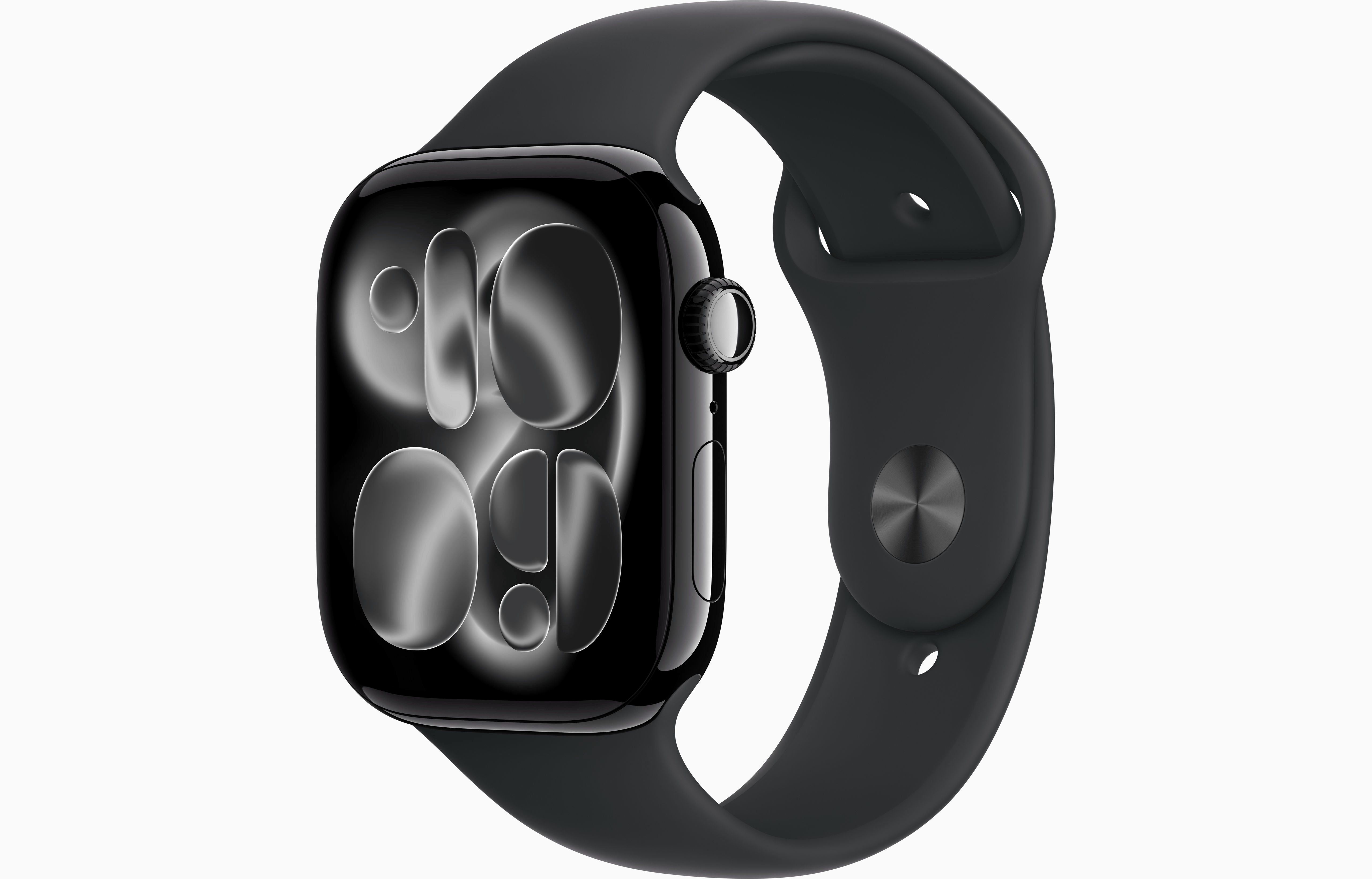 APPLE WATCH SERIES 11 GPS+CELLULAR 46MM JET BLACK ALUMINIUM CASE WITH BLACK SPORT BAND S-M MFC24