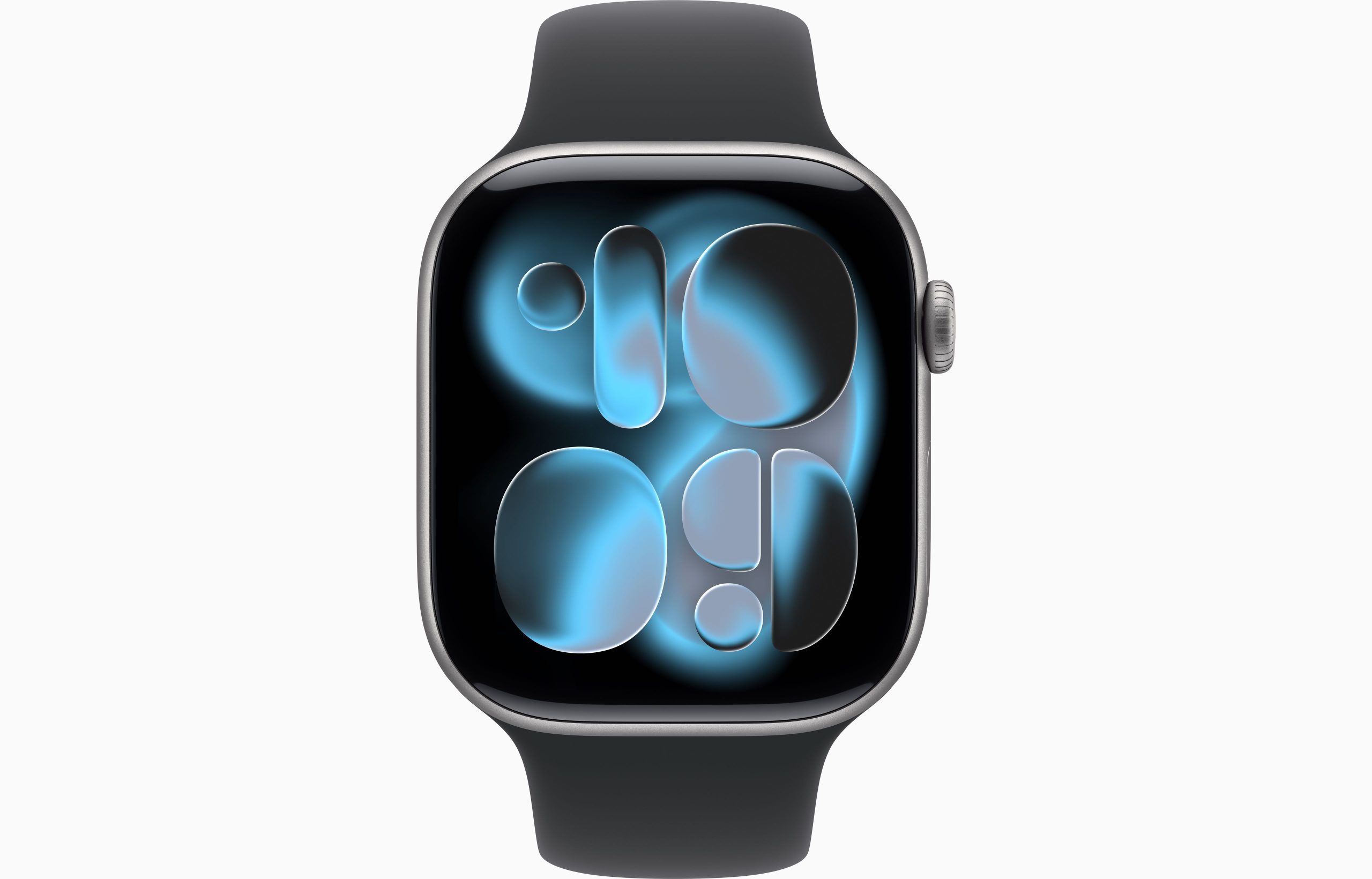 APPLE WATCH SERIES 11 GPS 46MM 2025 SPACE GREY ALUMINIUM CASE WITH BLACK SPORT BAND - M/L MEV44 thumbnail 3