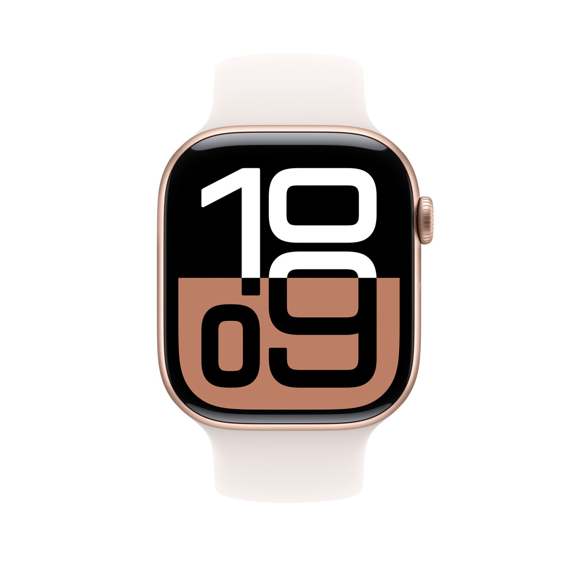 APPLE WATCH 46MM LIGHT BLUSH SPORT BAND M/L MXM93 thumbnail 2