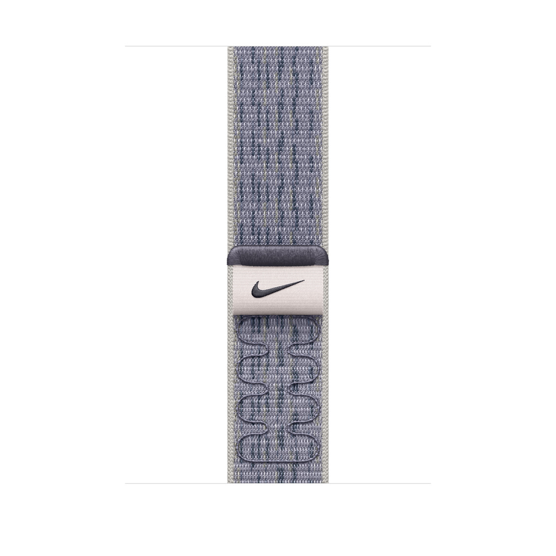 APPLE WATCH 46MM GREY /BLUE NIKE SPORT LOOP BAND MXU13