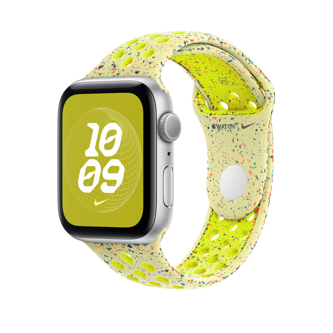 APPLE WATCH 46MM VOLT SPLASH NIKE SPORT BAND S/M MXU73 thumbnail 2