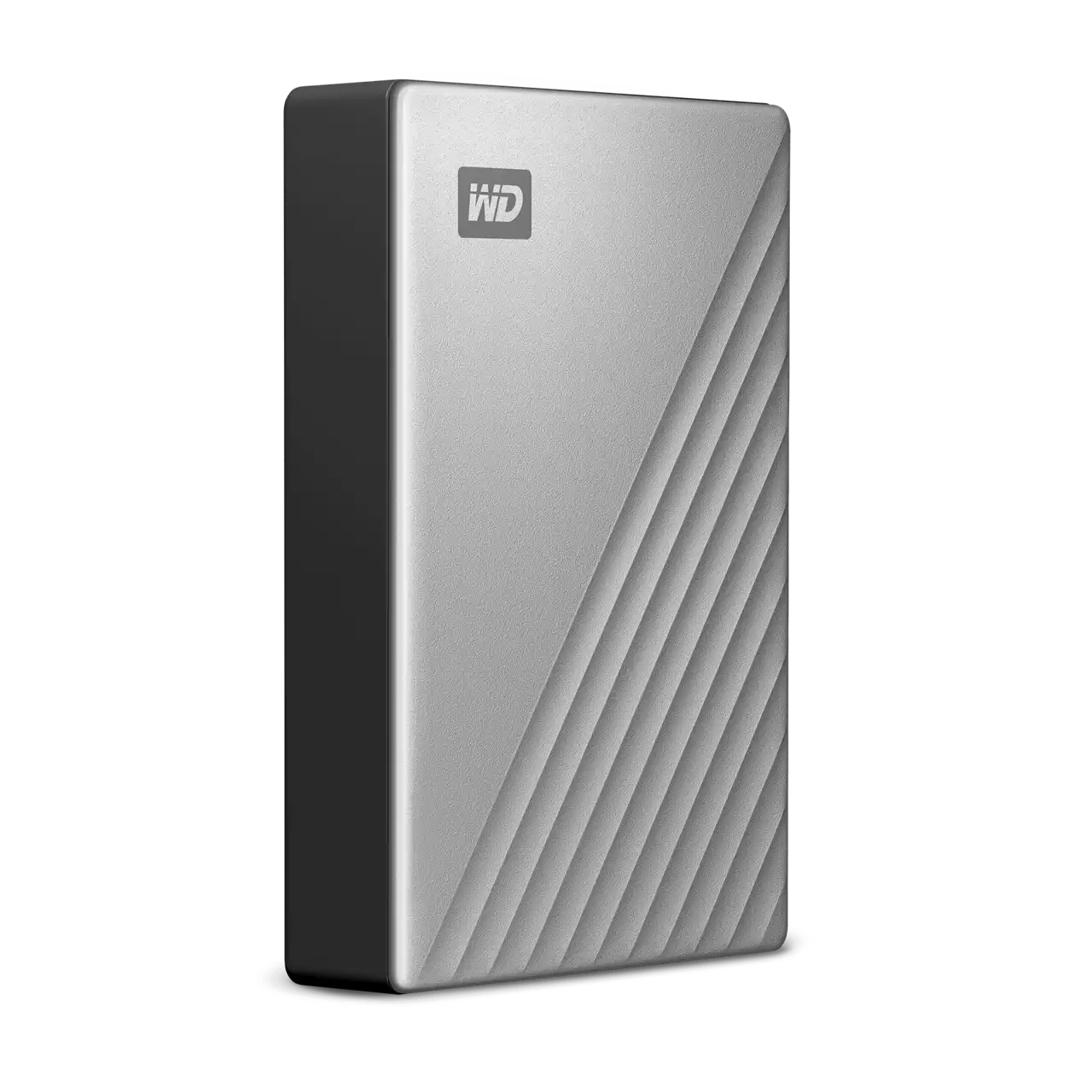 WD 5TB MY PASSPORT ULTRA USB 3.0 TYPE-C EXTERNAL HARD DRIVE FOR MAC SILVER WDBPMV0050BSL-WESN thumbnail 2