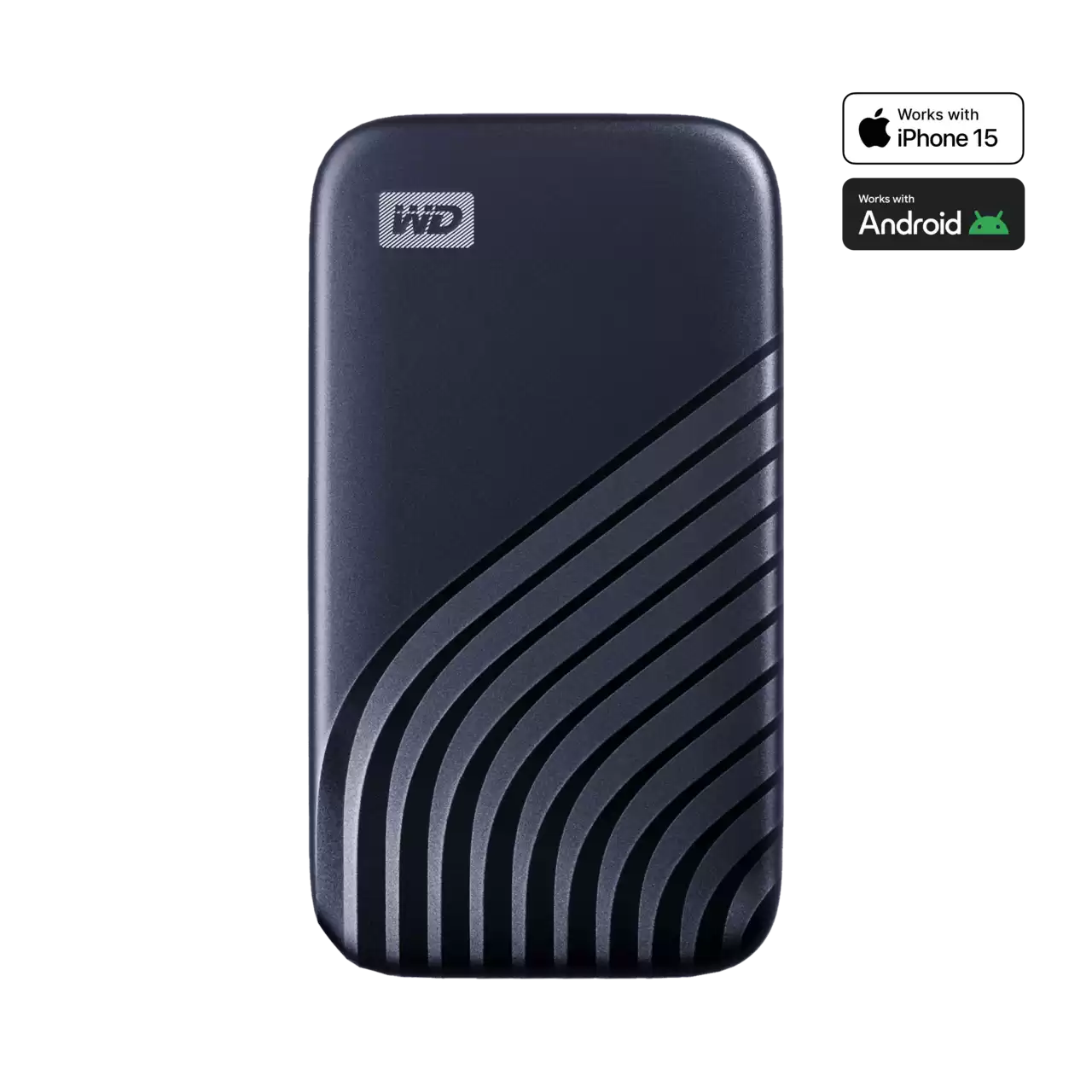WD MY PASSPORT 500GB PORTABLE SSD BLACK WDBAGF5000AGY-WESN