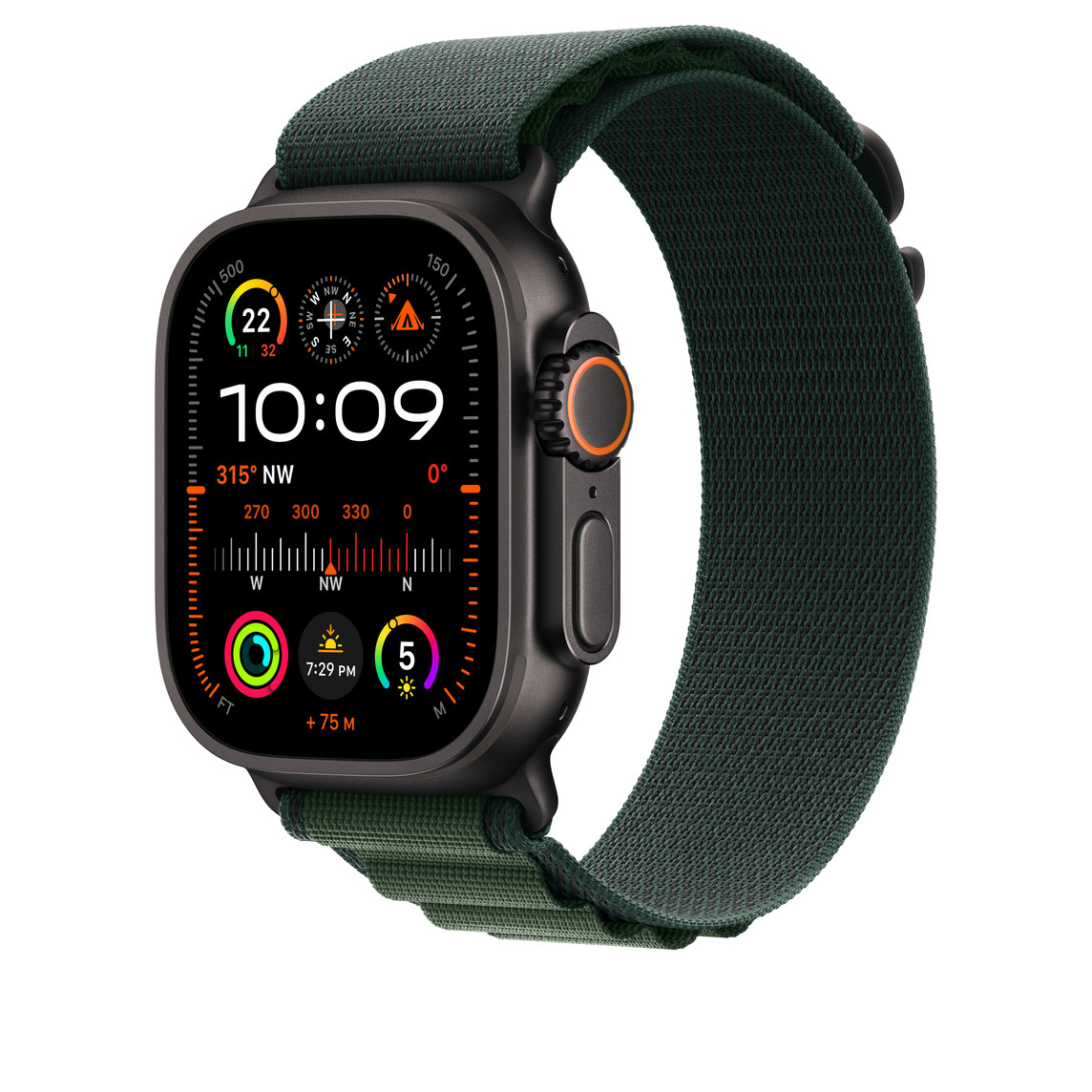 APPLE WATCH ULTRA 49MM GREEN ALPINE LOOP BAND S MQE23 thumbnail 3