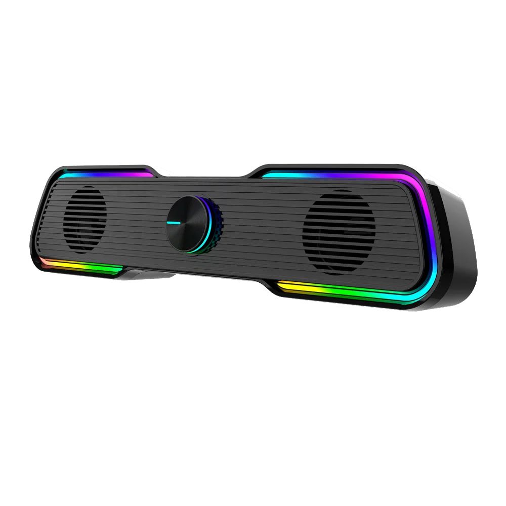 AULA Wind Stylish and Portable Bluetooth Gaming Speaker (Black, N-169BT) - Wireless Audio with Dynamic Sound for Gamers