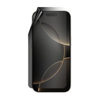 MOCOLL IPHONE 16 PRO 2.5D GLASS SCREEN PROTECTOR BLACK PRIVACY