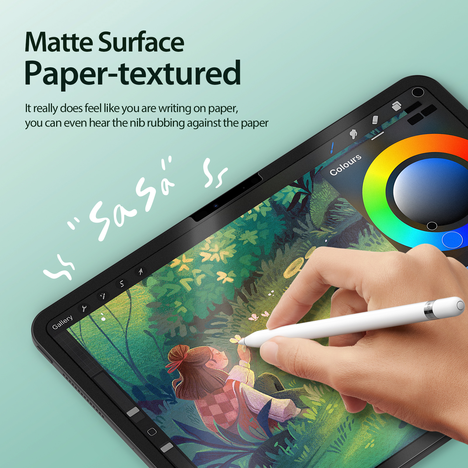 DUXDUCIS IPAD AIR 11 INCH (2024) PAPER LIKE FILM NP0014 thumbnail 6