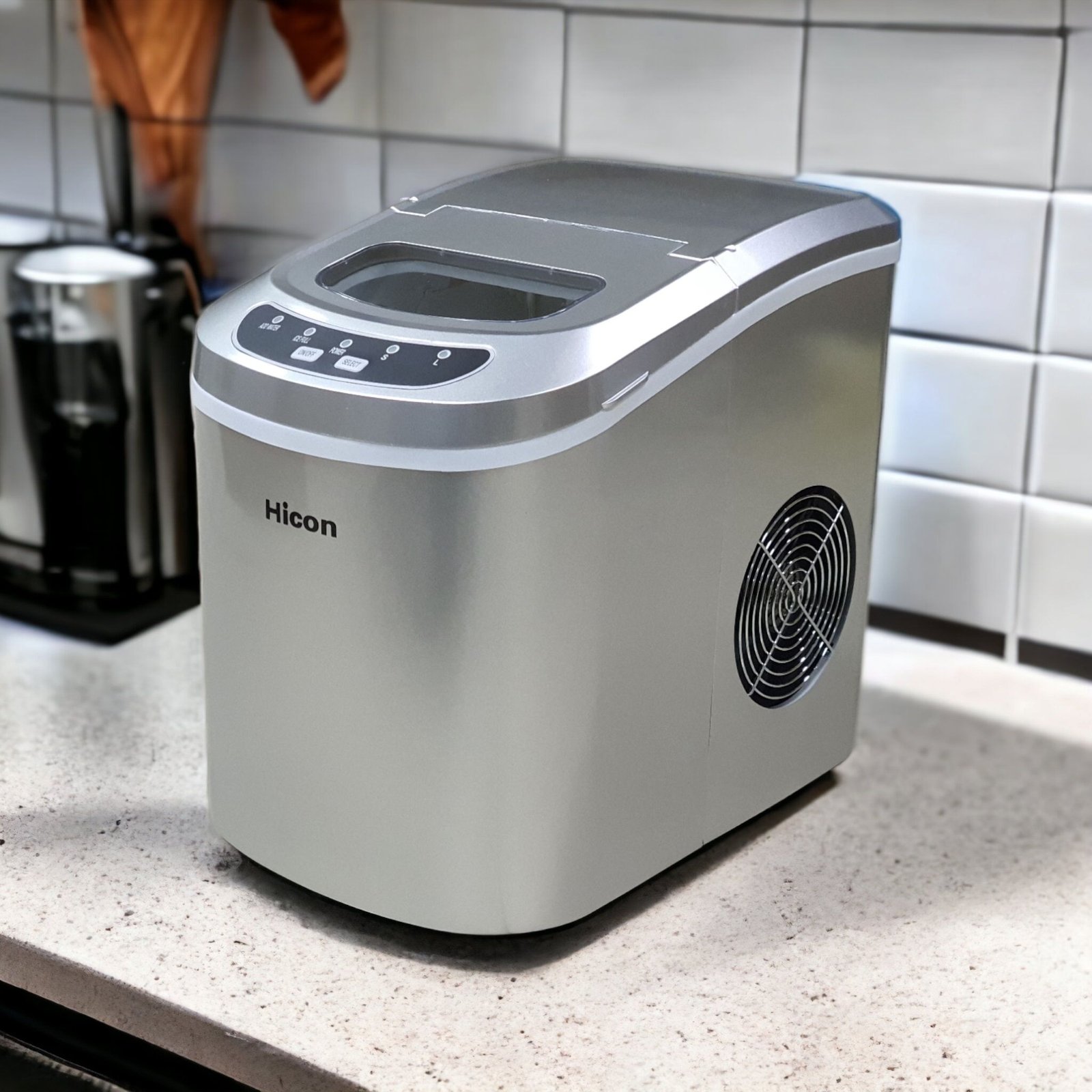HICON PORTABLE HOME ICE MAKER MACHINE HZB-12A thumbnail 4