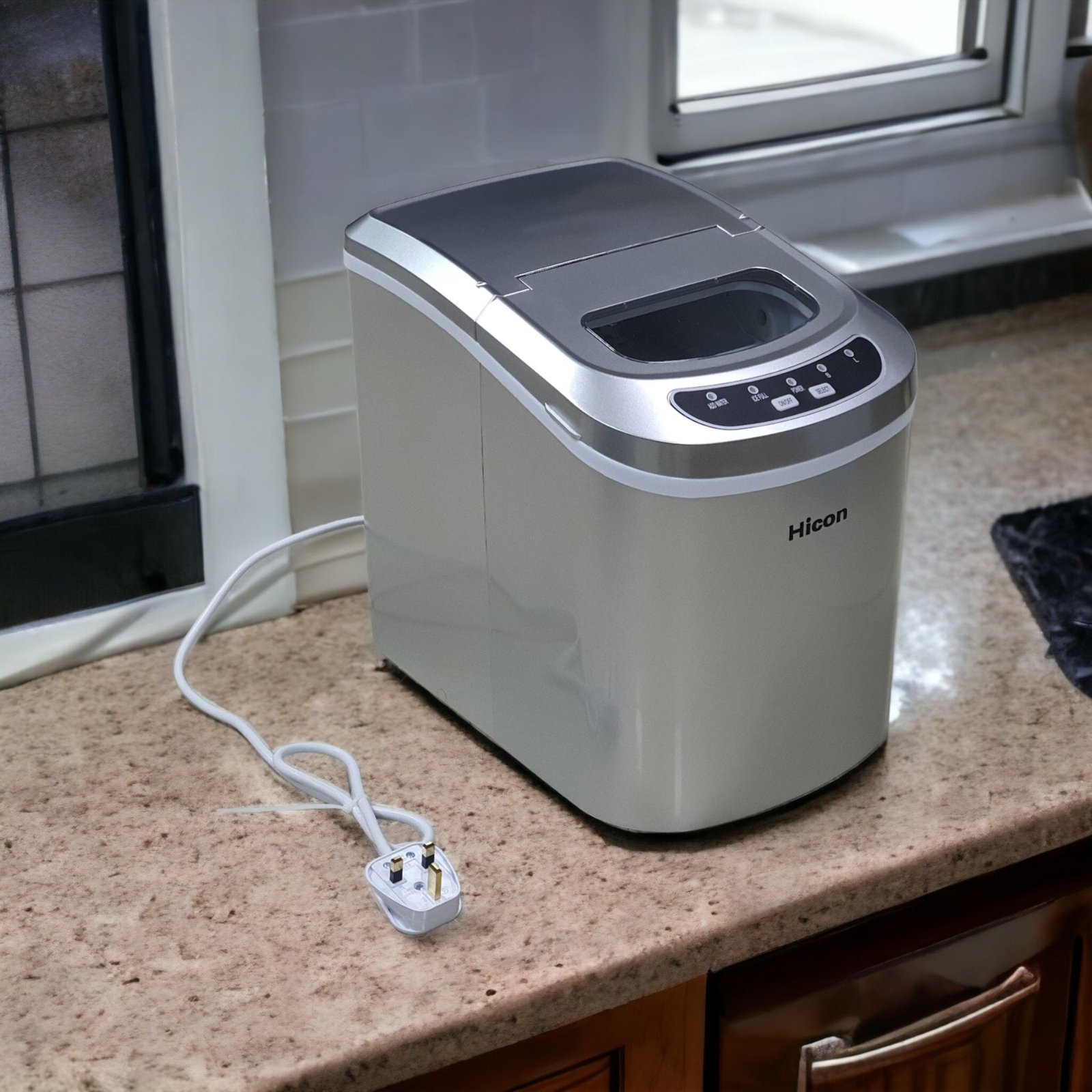 HICON PORTABLE HOME ICE MAKER MACHINE HZB-12A thumbnail 3