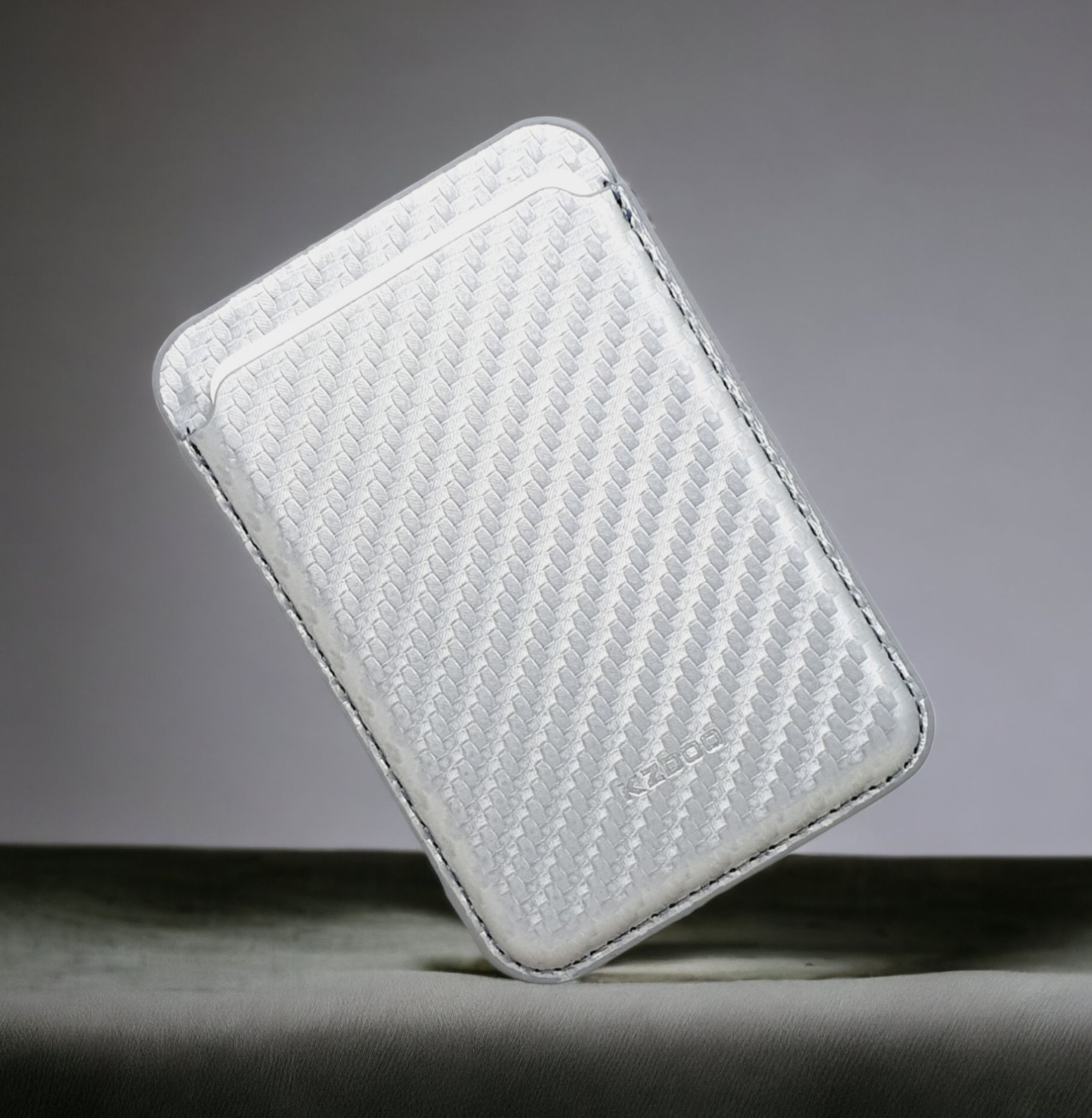 KZDOO MAGSAFE MAG WALLET CARBON SILVER