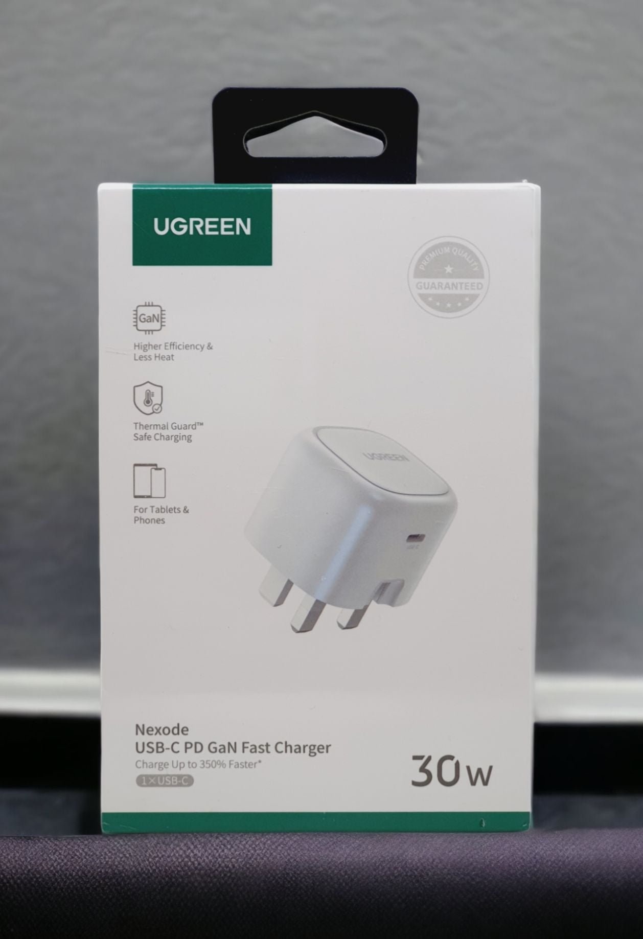 UGREEN NEXODE USB-C 30W CHARGER WHITE 15330