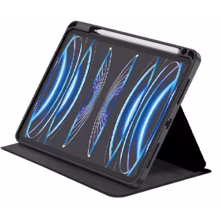 GREEN LION IPAD PRO 11 INCH TRANSPARENT FOLIO CASE BLACK GNTPFLIPDC11BK thumbnail 5