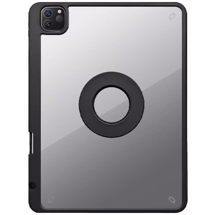 GREEN LION IPAD PRO 11 INCH TRANSPARENT FOLIO CASE BLACK GNTPFLIPDC11BK thumbnail 2