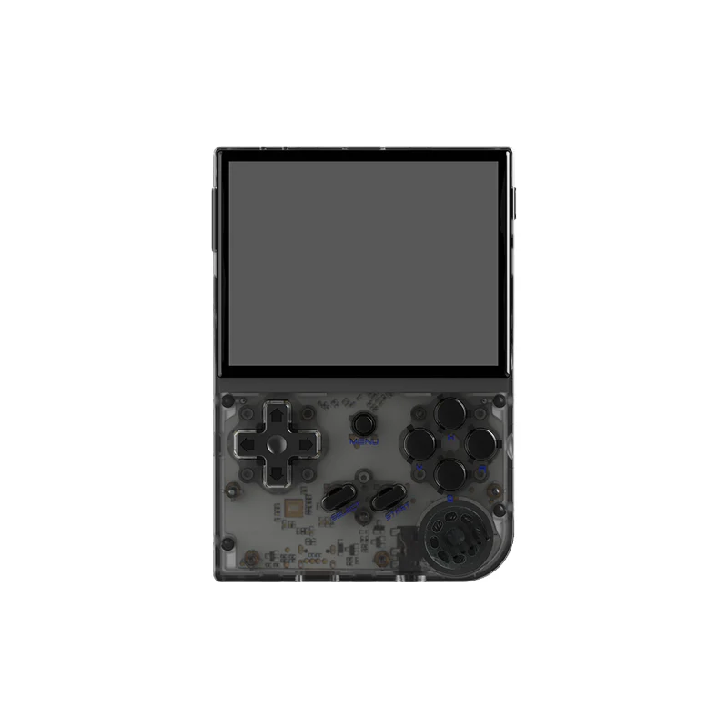 ANBERNIC GAME BOX TRANSPARENT BLACK RG35XX