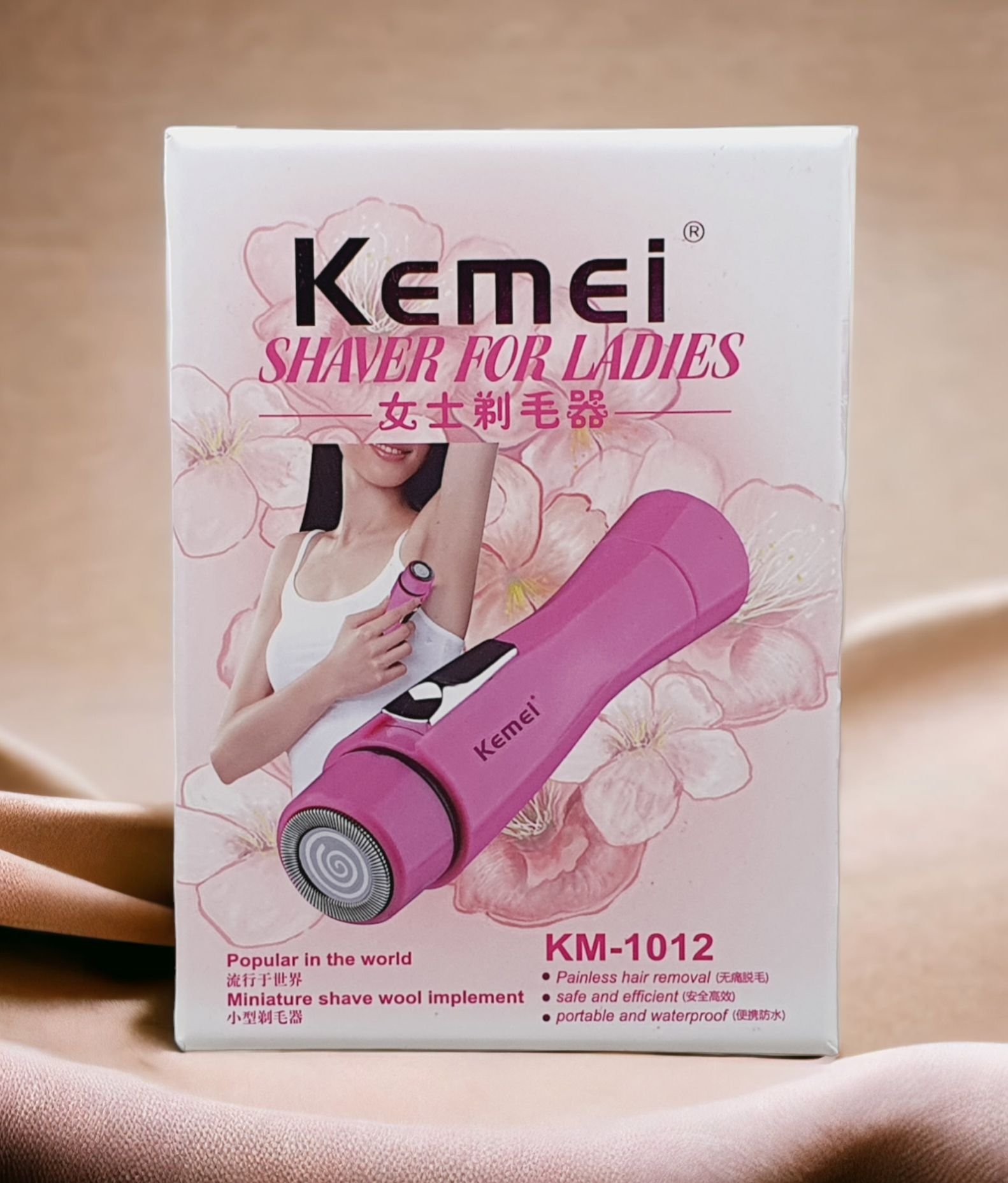 KEMEI LADIES SHAVER KM-1012 thumbnail 2