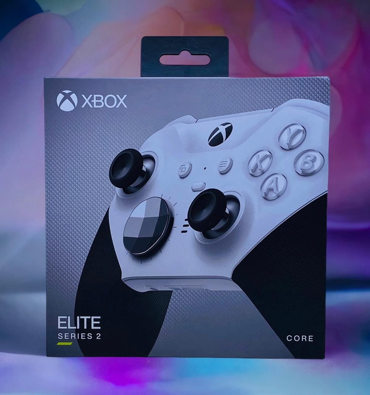 Microsoft Xbox Wireless Controller Elite Series 2 Core White: Premium Performance, Customizable Controls, Ergonomic Design thumbnail 3