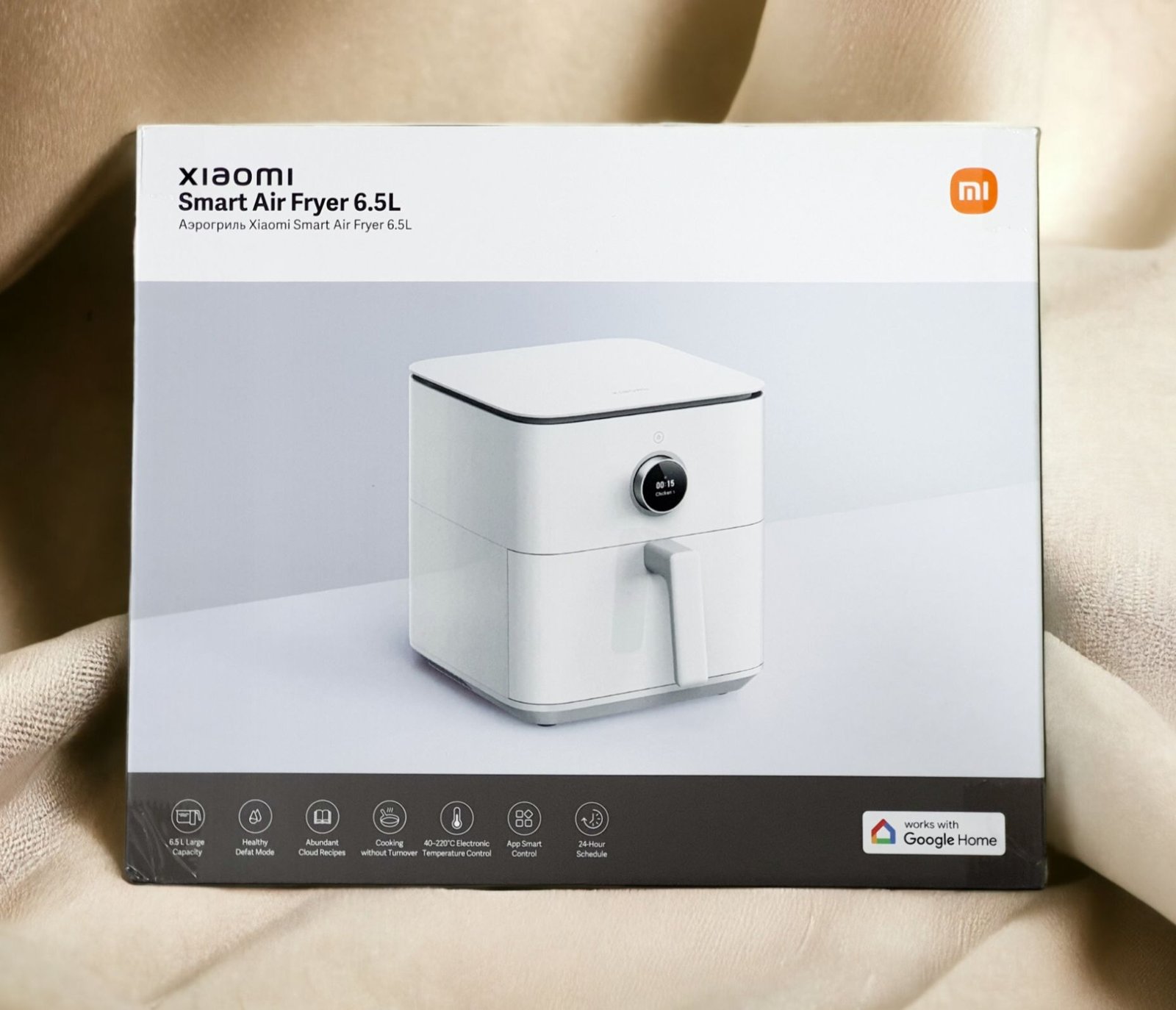 XIAOMI SMART AIR FRYER 6.5L WHITE MAF10 thumbnail 2