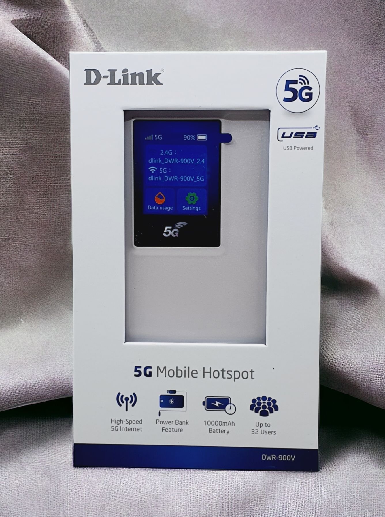 D-Link 5G Mobile Hotspot DWR-900V thumbnail 2