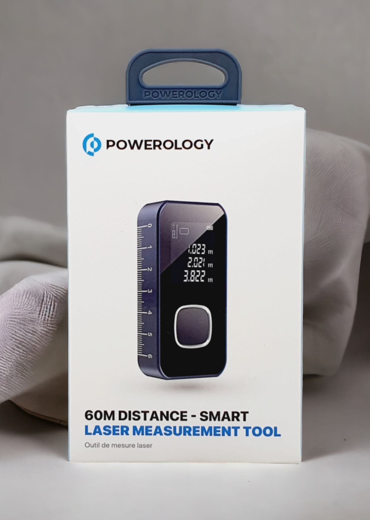 POWEROLOGY 60M DISTANCE SMART LASER MEASUREMENT TOOL BLUE P60PLRFBU thumbnail 6