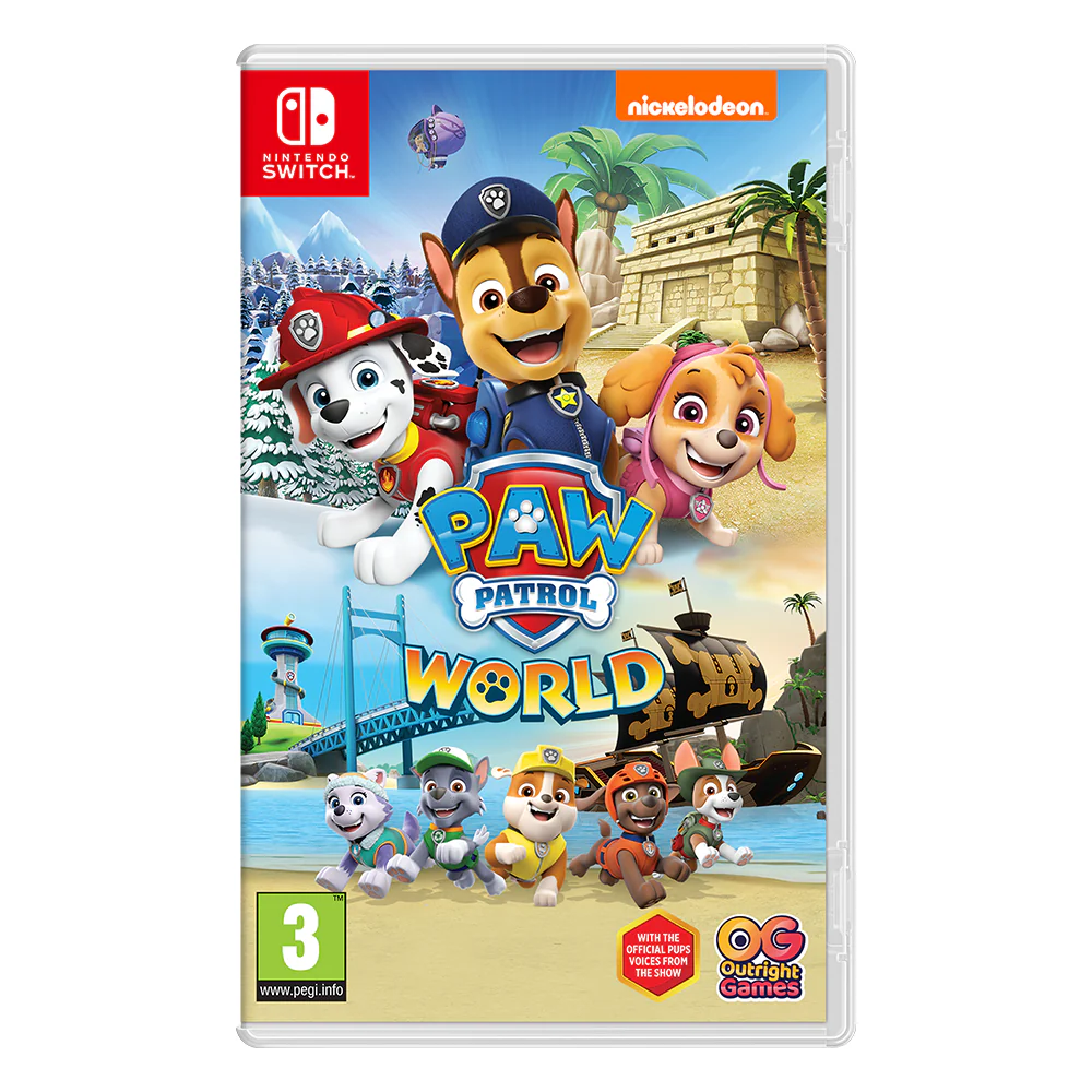 NINTENDO SWITCHPAW PATROL WORLD GAME CD