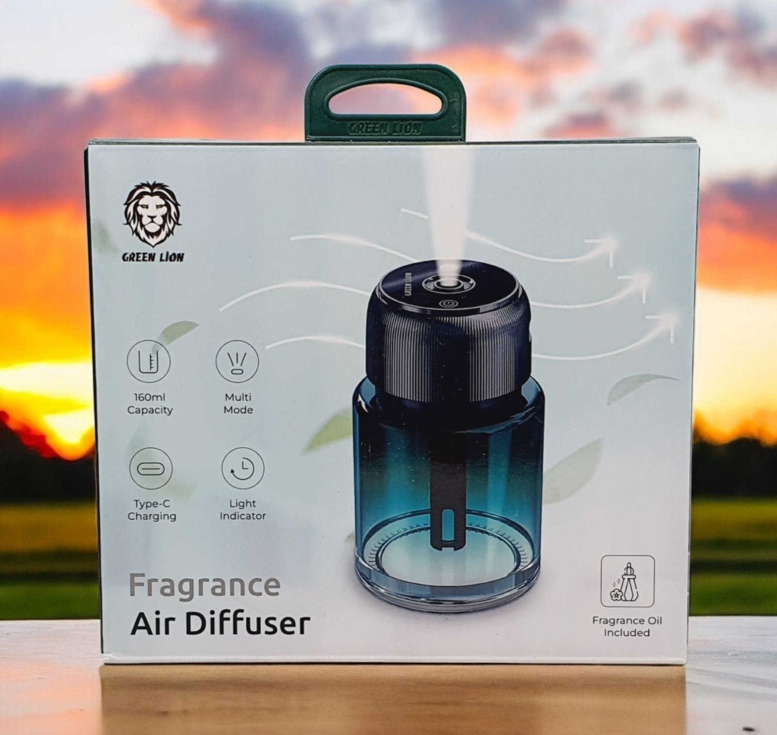 GREEN LION FRAGRANCE AIR DIFFUSER GREEN GNFRAIRDIFRGN thumbnail 2
