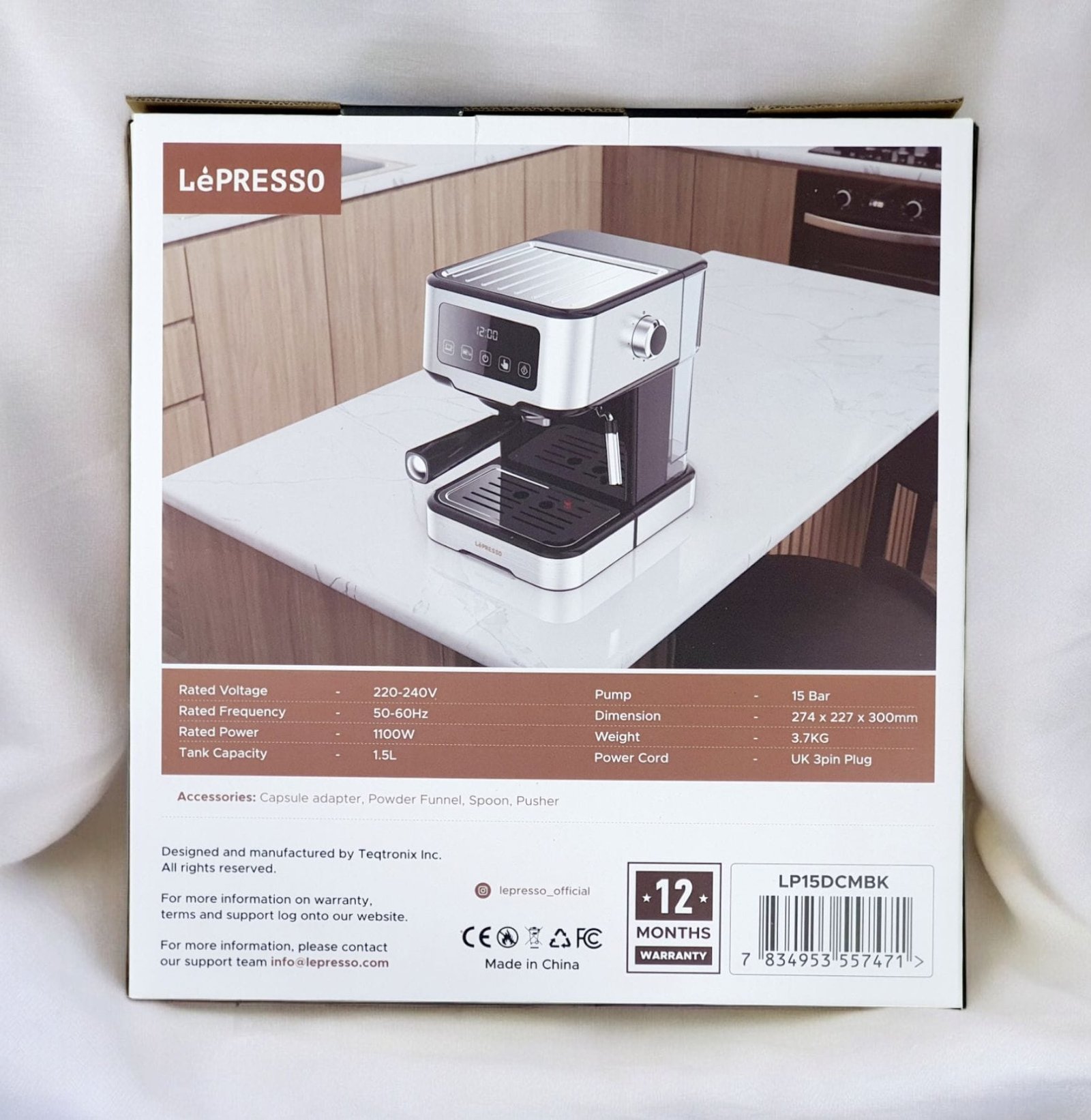 Lepresso Dual Drip Machine : Experience Barista-Quality Espresso thumbnail 4