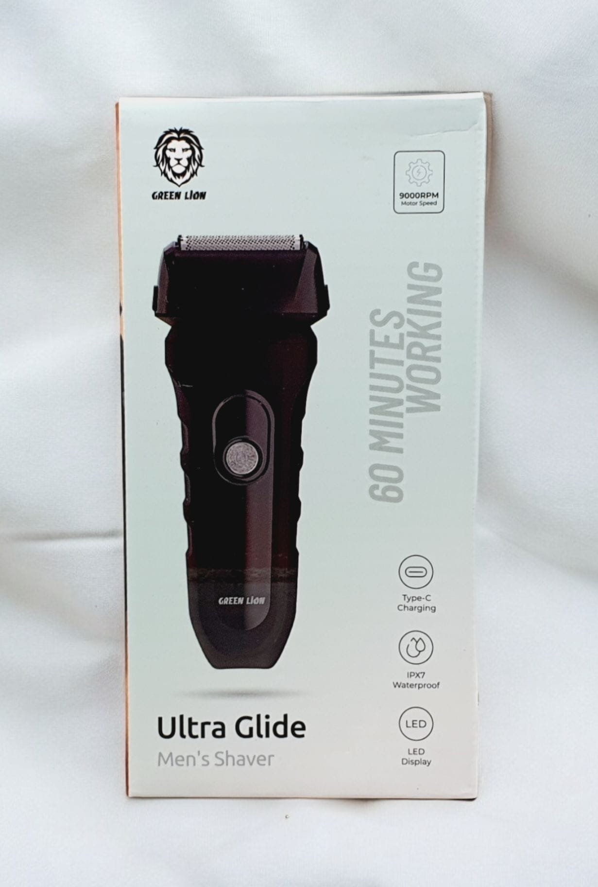 Green Lion Ultra Glide Men's Shaver Black GNULGLIMSHVBK thumbnail 2