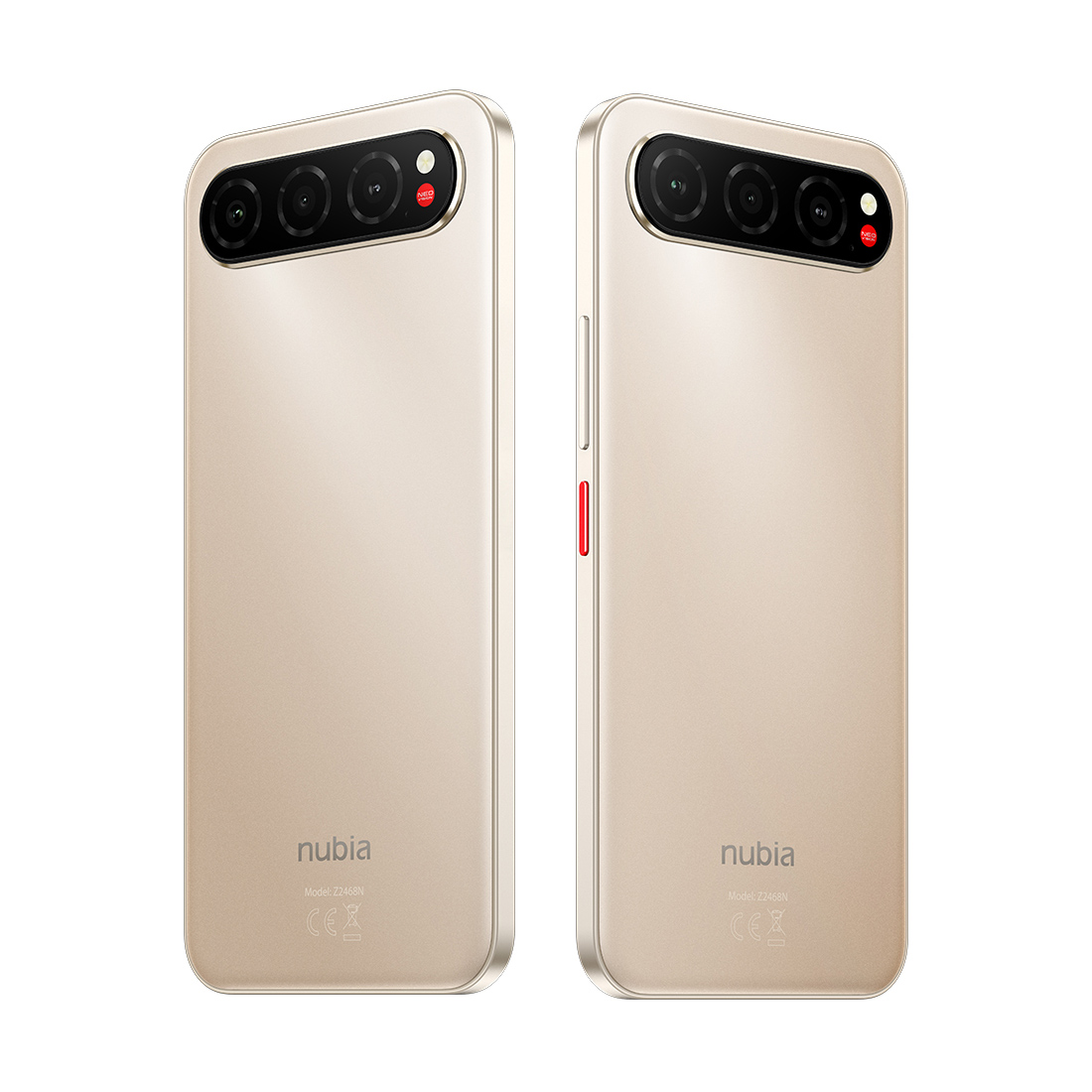 NUBIA AIR 5G 8GB-256GB TITANIUM DESERT Z2468N thumbnail 5
