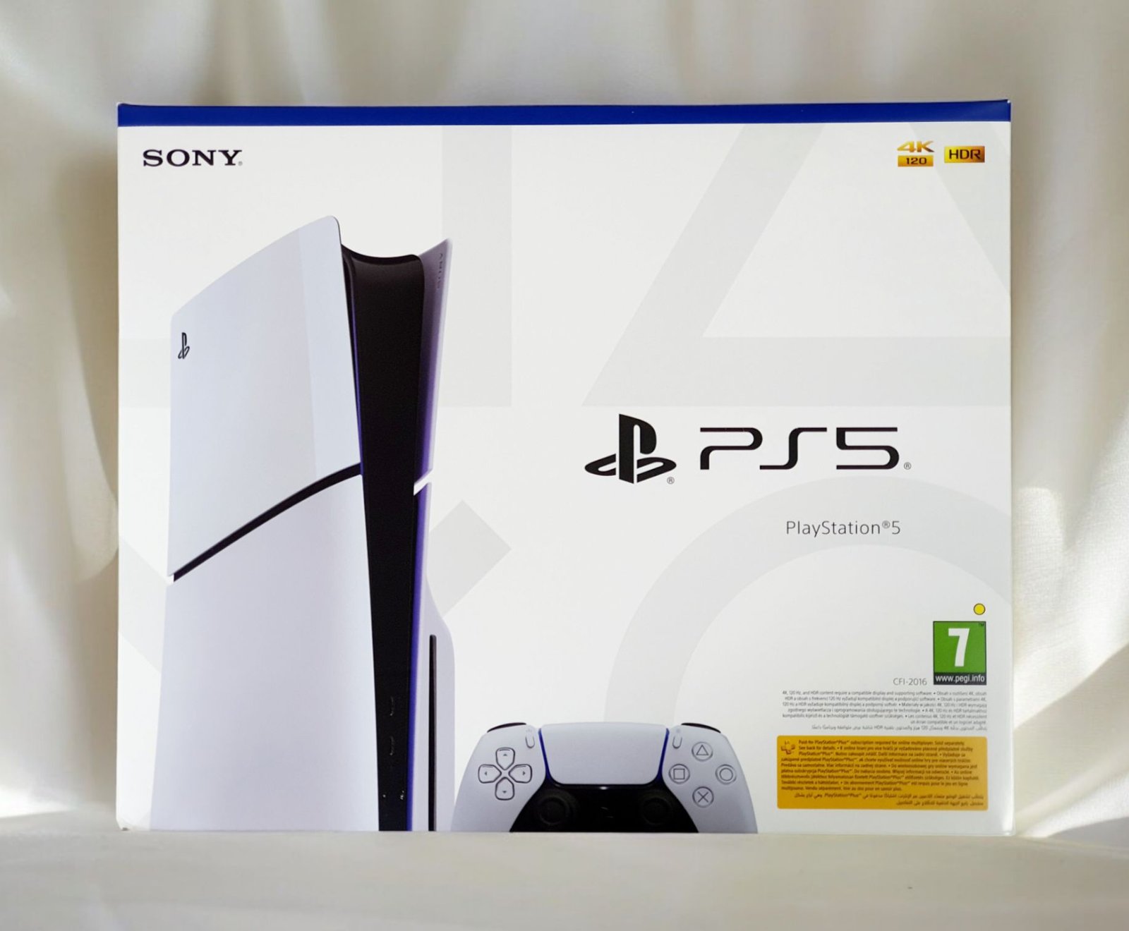 Sony PlayStation 5 Slim Console 2023 (CD Version) White : CFI-2016 thumbnail 3