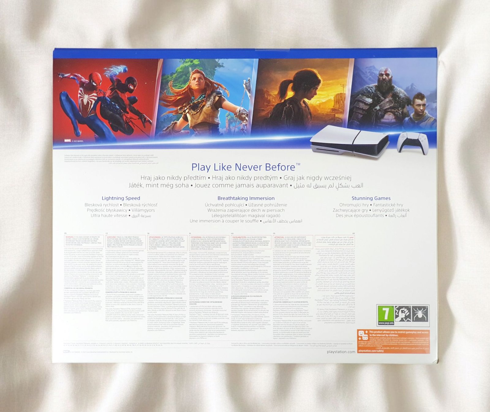 Sony PlayStation 5 Slim Console 2023 (CD Version) White : CFI-2016 thumbnail 2