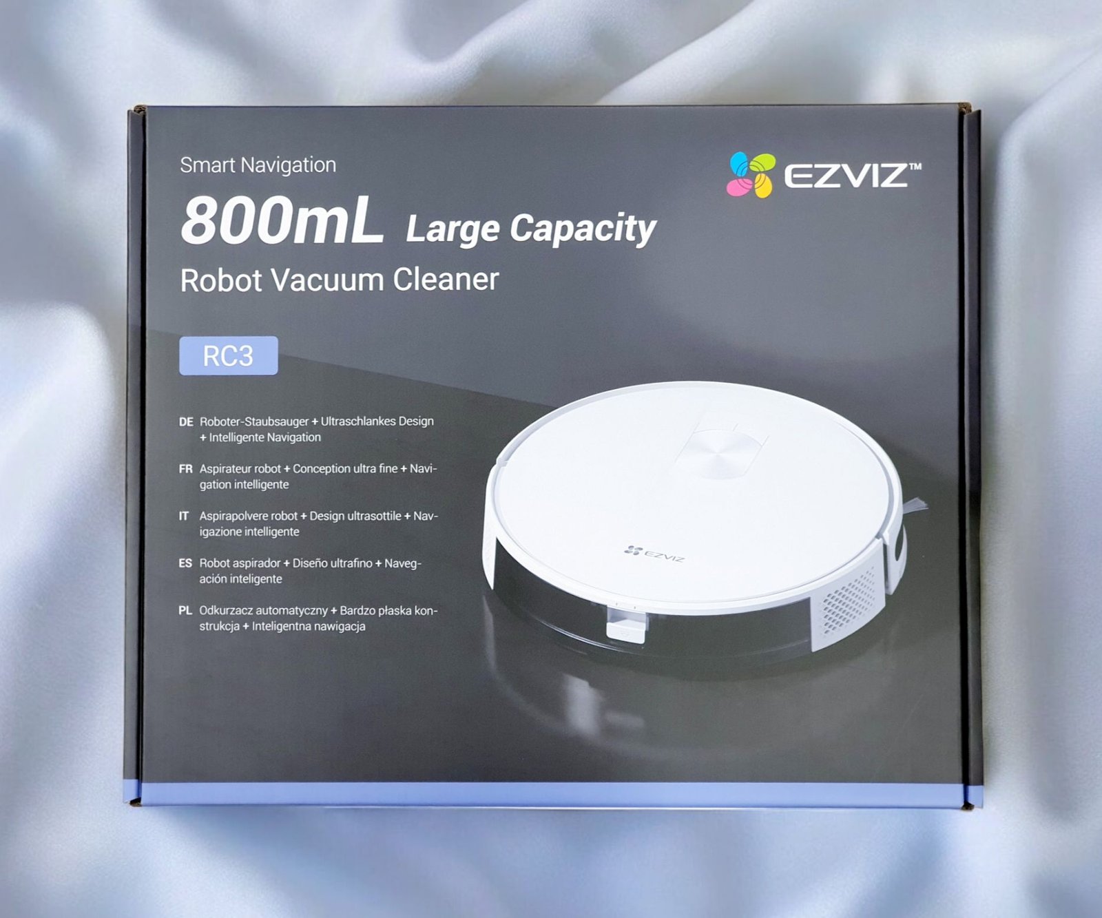 EZVIZ Smart Navigation Robot Vacuum Cleaner RC3 Pet CS-RC3-TWT5: Effortless Cleaning for Pet Owners with Advanced Navigation Technology thumbnail 3