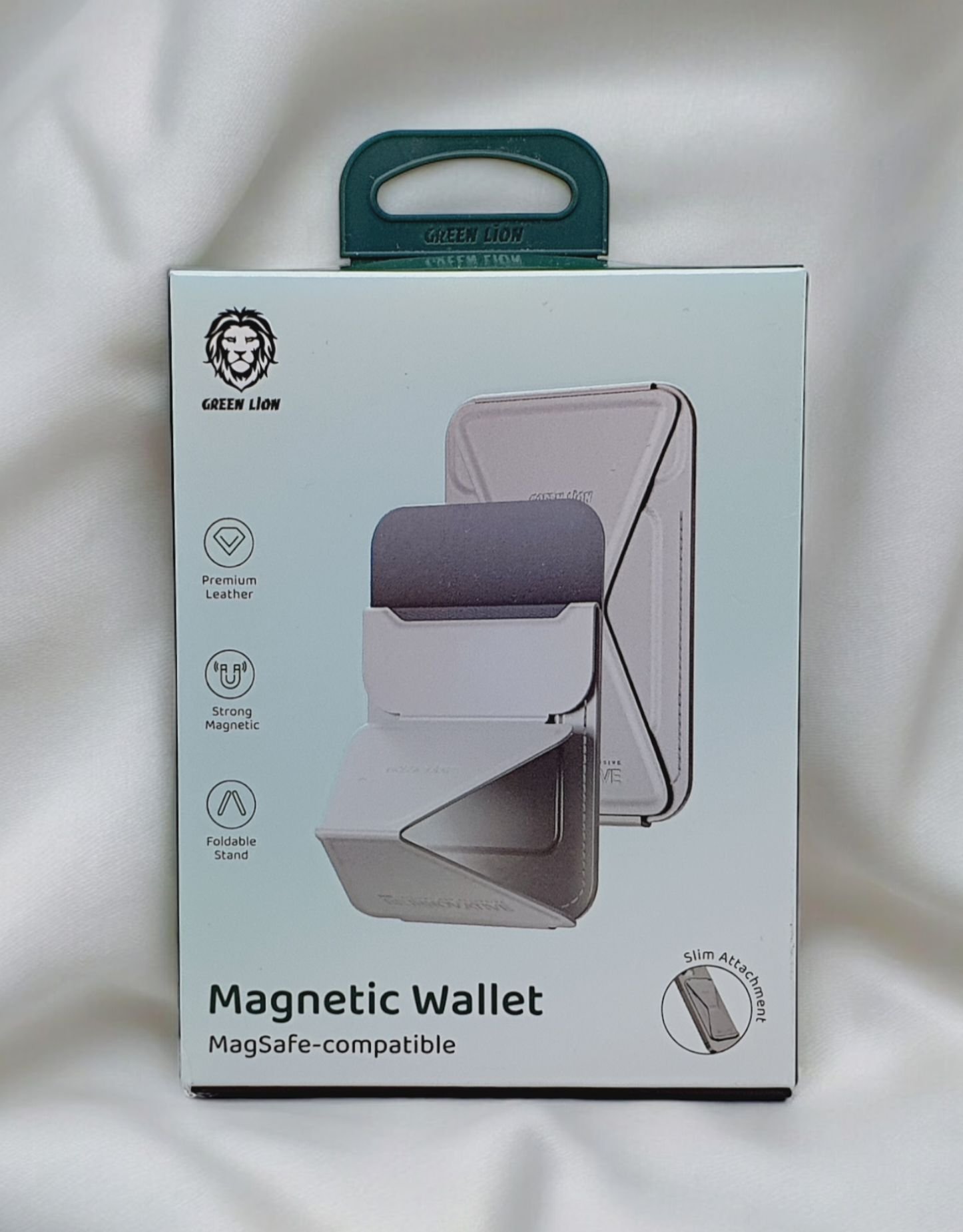 Green Lion Magnetic Wallet with MagSafe thumbnail 4
