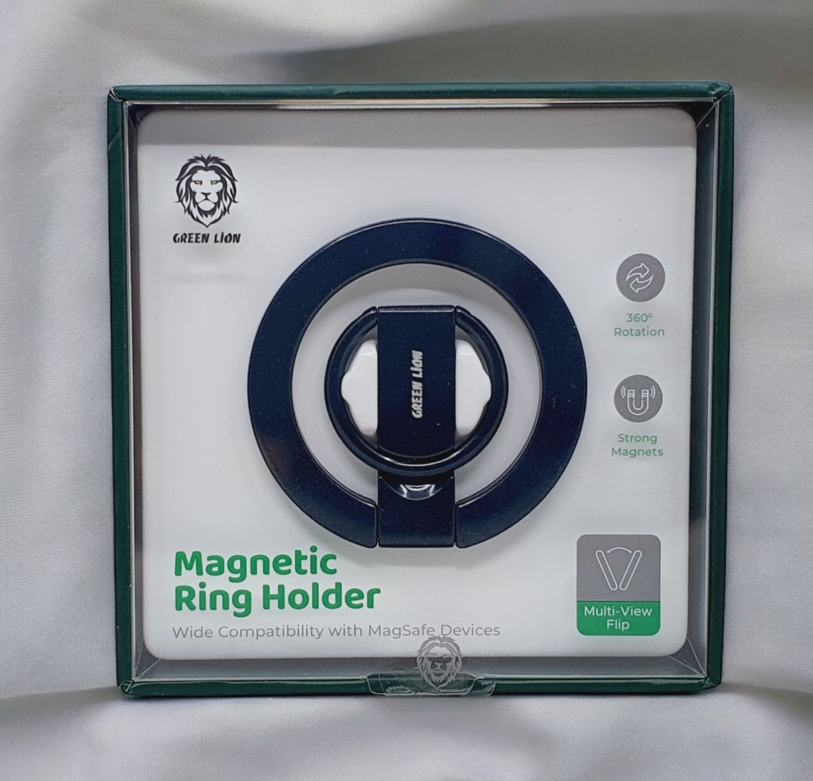 Green Lion Magnetic Ring Holder thumbnail 7