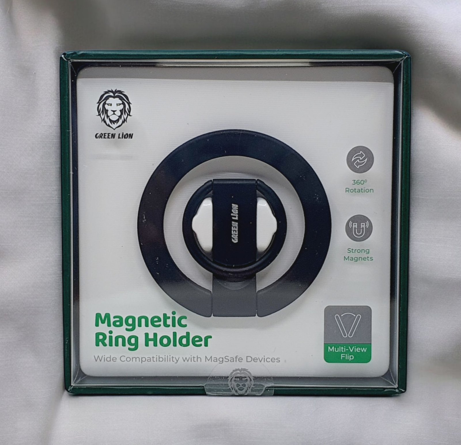 Green Lion Magnetic Ring Holder thumbnail 5