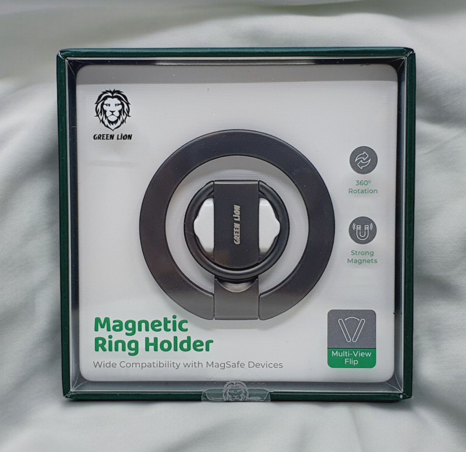 Green Lion Magnetic Ring Holder thumbnail 6