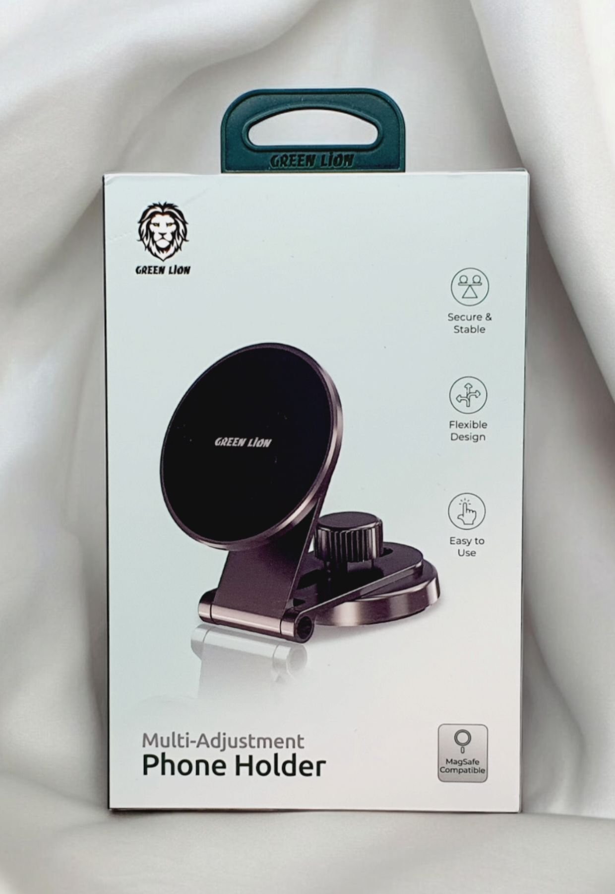 Green Lion Multi-Adjustment Phone Holder Matte Black GNMADTPHDRBK thumbnail 3