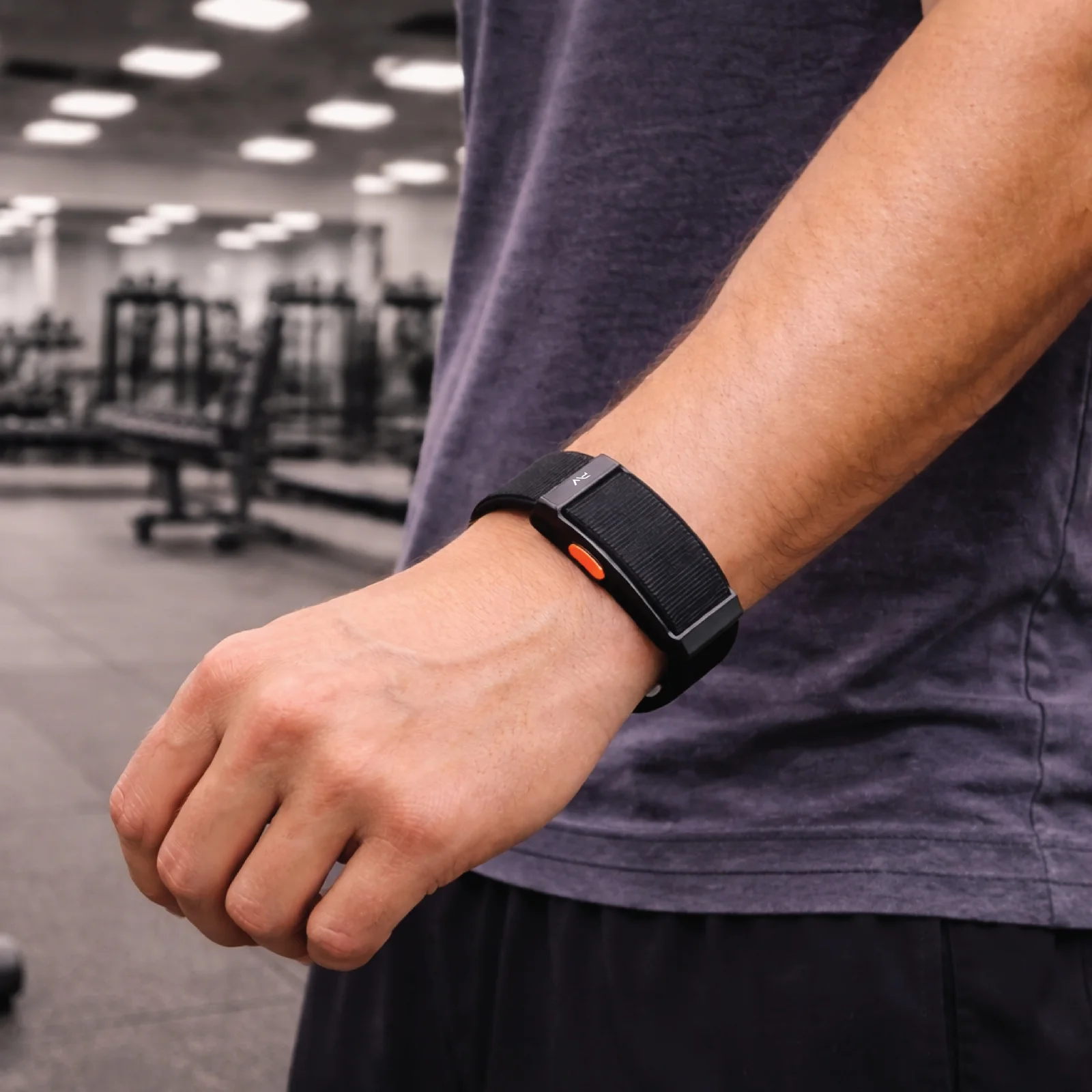 PAWA SPRINTFIT SCREENLESS FITNESS SMART BRACELET BLACK PW-STWFTB30-BK thumbnail 4