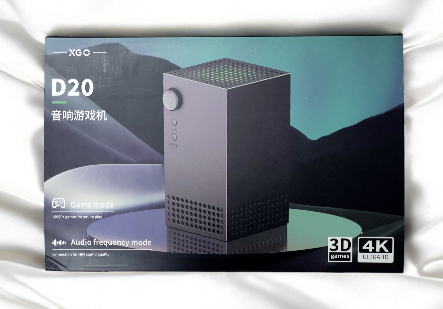 XGO AUDIO FREQUENCY SPEAKER BLACK D20