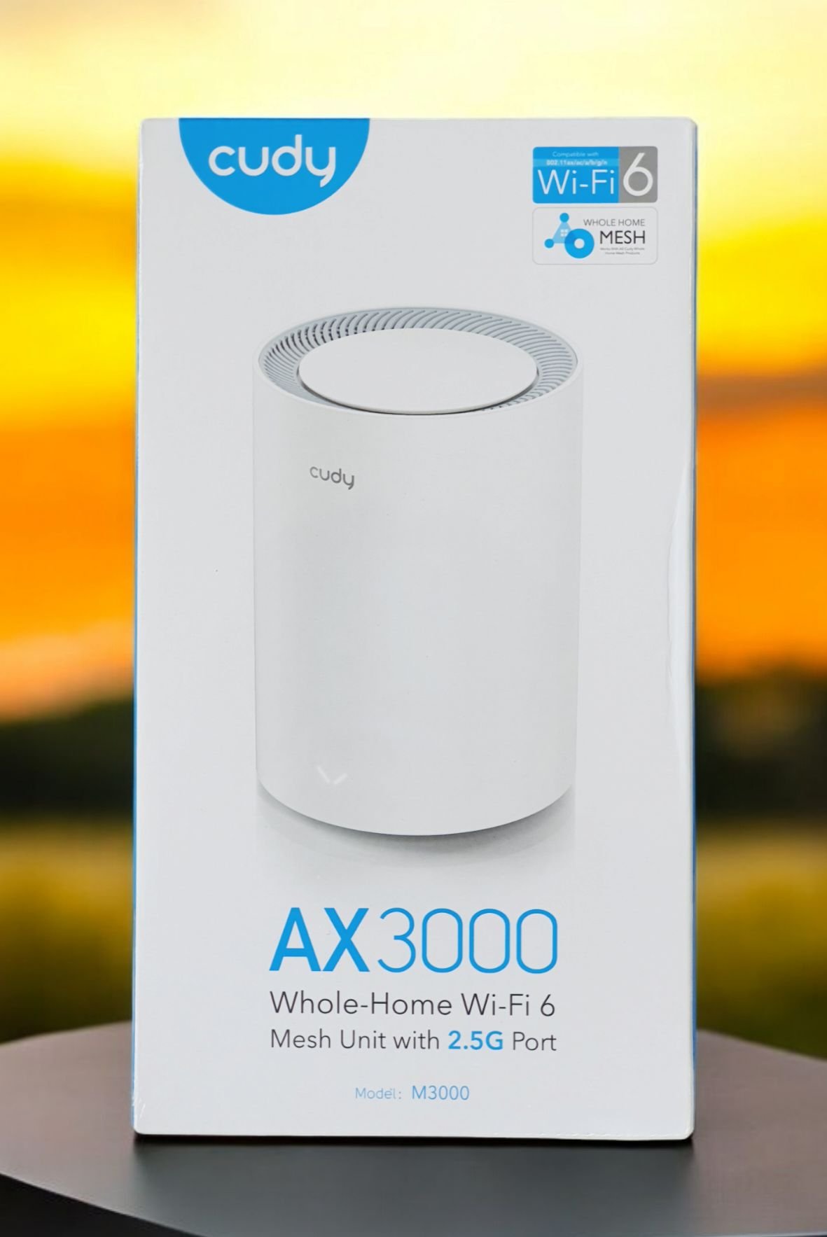 Cudy M-Series AX3000 Dual-Band Wi-Fi 6 Mesh System (Starlink Wi-Fi Extender, M3000 1-Pack) - Seamless Whole-Home Coverage thumbnail 3