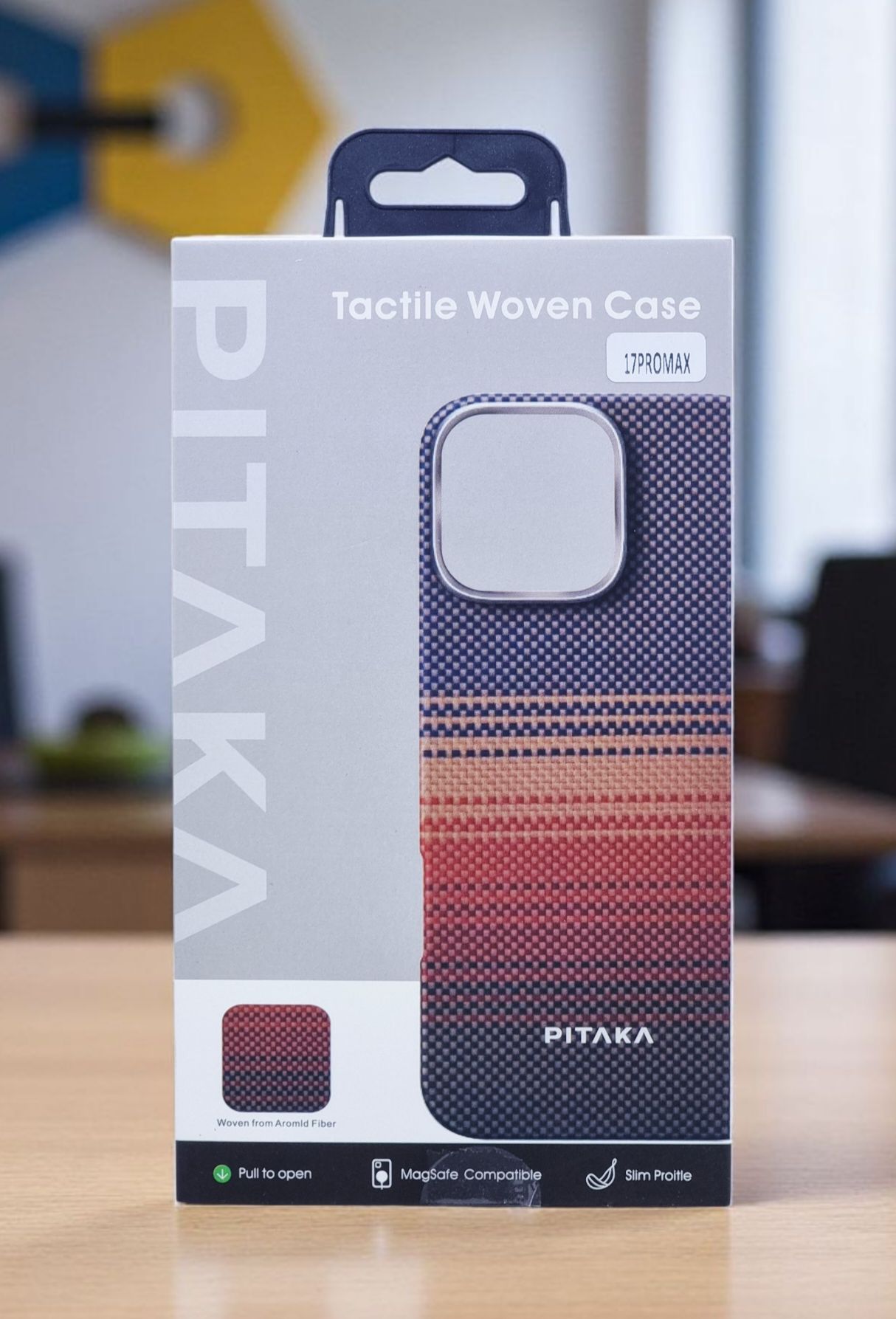 PITAKA IPHONE 17 PRO MAX TACTILE WOVEN CASE WITH MAGSAFE MOON RISE
