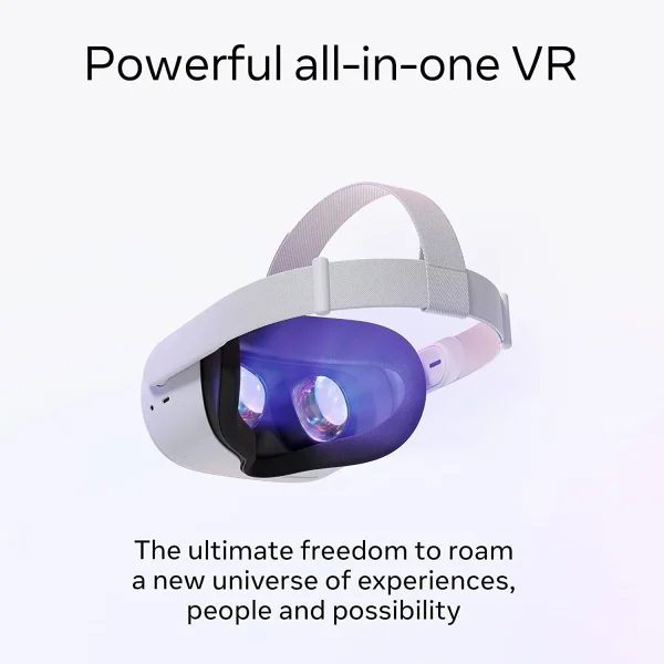 OCULUS QUEST 2 128GB GAMING CONSOLE KW49CM thumbnail 3