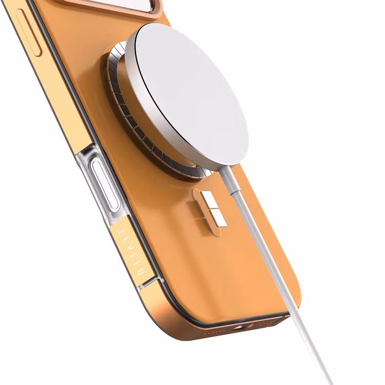 LEVELO OPULIS IPHONE 17 PRO MAGSAFE FROSTED CASE SUNRISE ORANGE LVLOPU17PSORG thumbnail 3