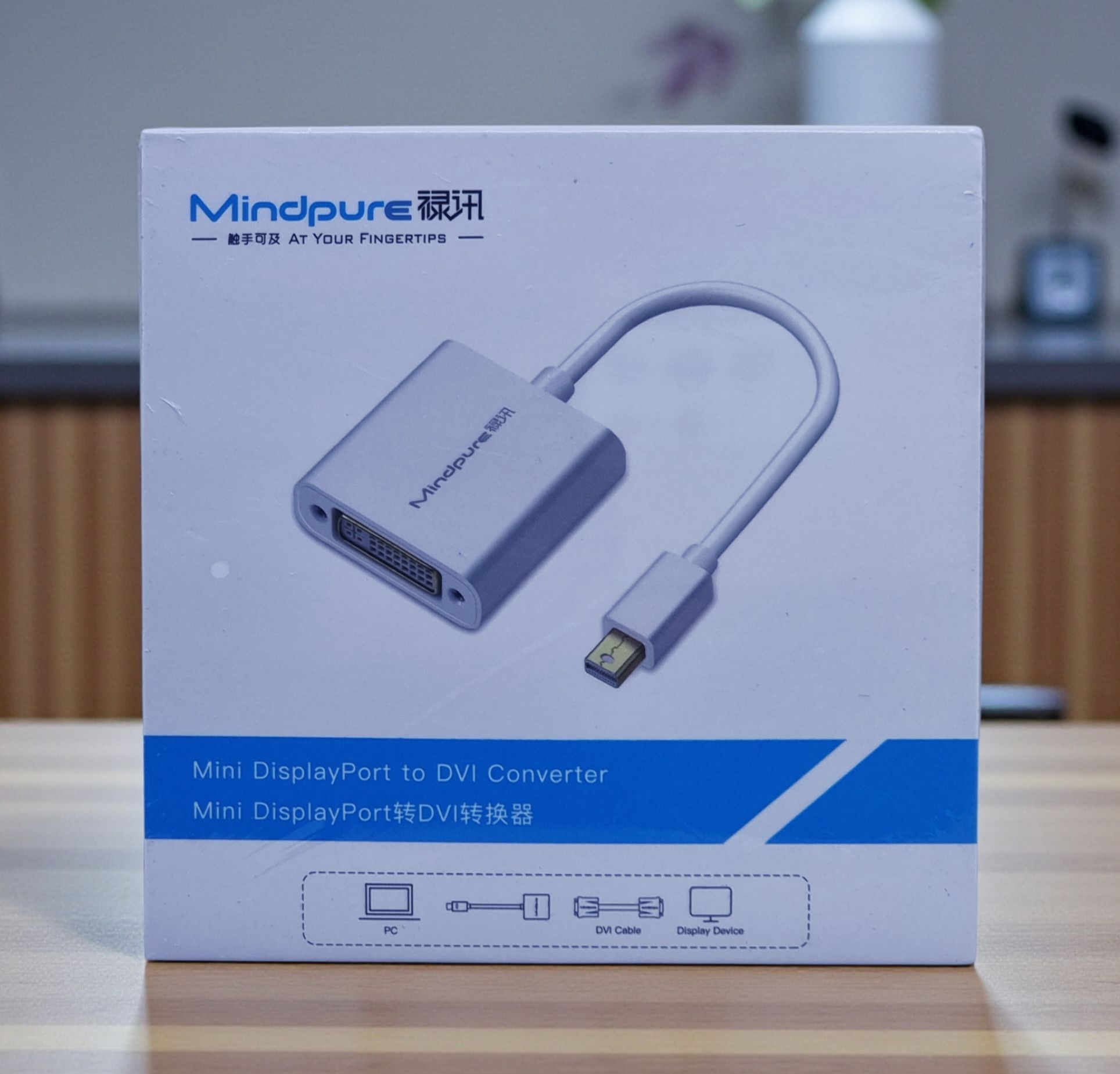 MINDPURE MINI DP TO DVI CONVERTER LX10252